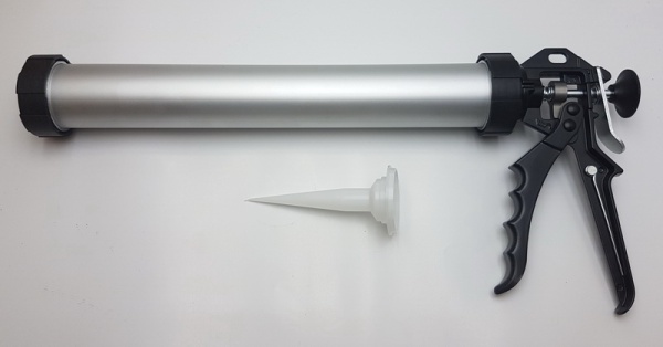 ISISTEM / Мех. пистолет для герм. IGUN закрытый (картридж 310мл, туба 600мл,1800Н) IG-38CM-1800-M12